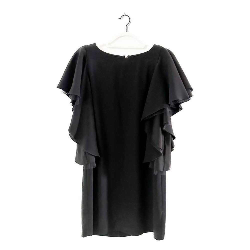 Bcbgmaxazria Solace Shift Dress In Black - Women’s Size 8 - Little Black Dress